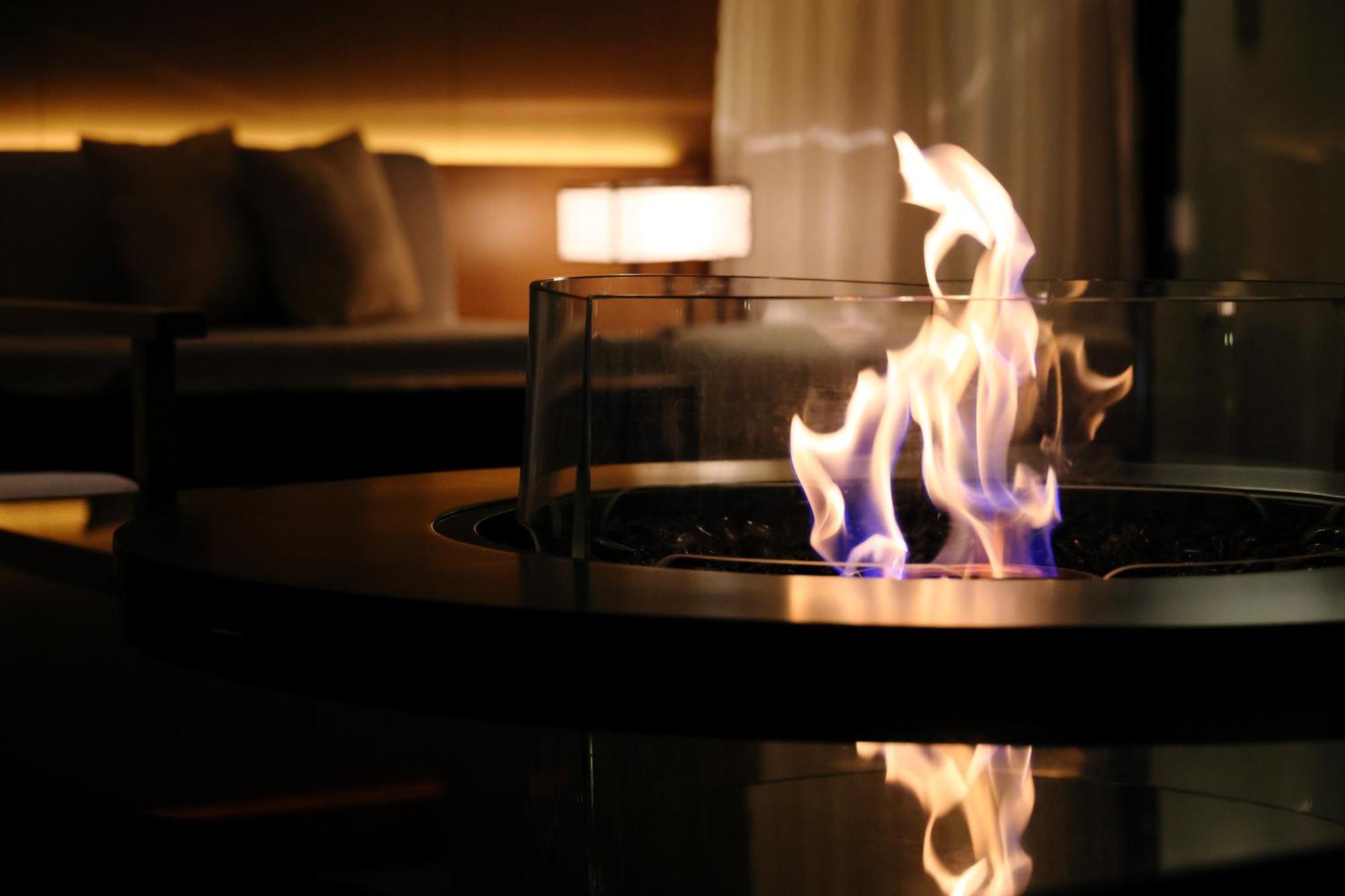 The Royal Park Hotel Iconic Киото Екстериор снимка A bioethanol fireplace